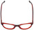 Ecru Designer Eyeglasses Daltrey-005 in Red 50mm :: Custom Left & Right Lens