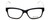 Ecru Designer Eyeglasses Collins-036 in Black 53mm :: Rx Single Vision