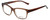Ecru Designer Eyeglasses Collins-037 in Brown 53mm :: Rx Single Vision