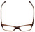 Ecru Designer Eyeglasses Collins-037 in Brown 53mm :: Rx Single Vision