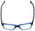Ecru Designer Eyeglasses Collins-038 in Blue 53mm :: Rx Single Vision