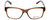 Ecru Designer Eyeglasses Collins-037 in Brown 53mm :: Progressive