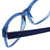 Ecru Designer Eyeglasses Collins-038 in Blue 53mm :: Progressive