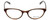 Ecru Designer Eyeglasses Daltrey-004 in Brown 50mm :: Progressive