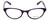 Ecru Designer Eyeglasses Daltrey-006 in Purple 50mm :: Rx Bi-Focal