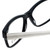 Ecru Designer Reading Glasses Collins-036 in Black 53mm