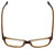 Ecru Designer Eyeglasses Beck-004 in Brown 53mm :: Rx Bi-Focal