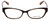 Ecru Designer Eyeglasses Ferry-035 in Au Lait 53mm :: Rx Single Vision