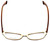 Ecru Designer Eyeglasses Ferry-035 in Au Lait 53mm :: Rx Single Vision