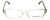 Emporio Armani Designer Eyeglasses EA3009-5082 in Opal 52mm :: Rx Single Vision