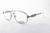 Assoluto EU57 Designer Eyeglasses in Silver White :: Rx Single Vision