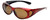 Calabria PC8866POL-CR Polarized FitOver Sunglasses Medium Size