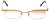Charriol Designer Reading Glasses PC7075A-C1T in Gold 51mm