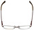 Tory Burch Designer Eyeglasses TY1022-165 in Cocoa 49mm :: Rx Single Vision