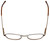 Tory Burch Designer Eyeglasses TY1008-120 in Light Brown 51mm :: Progressive