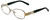 Tory Burch Designer Eyeglasses TY1043-3061 in Brown Gold 52mm :: Custom Left & Right Lens