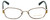 Tory Burch Designer Eyeglasses TY1043-3061 in Brown Gold 52mm :: Custom Left & Right Lens