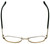 Tory Burch Designer Eyeglasses TY1043-3061 in Brown Gold 52mm :: Rx Bi-Focal