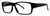 Calabria Soho 1002 Matte Black Designer Eyeglasses :: Rx Single Vision