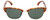 Isaac Mizrahi Designer Sunglasses Retro in Honey-Tortoise with Grey Lens