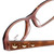 Daisy Fuentes Designer Eyeglasses DFNATALIE-145 in Tortoise Pink 51mm :: Custom Left & Right Lens