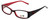 Daisy Fuentes Designer Reading Glasses DFPEACE417-021 in Black 50mm