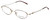 Sophia Loren Designer Eyeglasses SL-M171-963 in Burgundy/Gold 50mm :: Custom Left & Right Lens