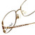Sophia Loren Designer Eyeglasses SL-M177-183 in Brown/Gold 51mm :: Rx Single Vision