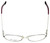 Sophia Loren Designer Eyeglasses SL-M242-341 in Muave/Silver 53mm :: Rx Single Vision