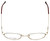 Sophia Loren Designer Eyeglasses SL-M171-963 in Burgundy/Gold 50mm :: Rx Bi-Focal
