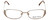 Sophia Loren Designer Reading Glasses SL-M177-183 in Brown/Gold 51mm