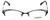 Project Runway Designer Eyeglasses PR122M-171 in Brown Aqua 52mm :: Rx Bi-Focal