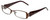 Via Spiga Designer Eyeglasses Lustria-550 in Brown 52mm :: Custom Left & Right Lens
