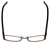 Via Spiga Designer Eyeglasses Lustria-550 in Brown 52mm :: Rx Single Vision