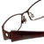 Via Spiga Designer Eyeglasses Lustria-550 in Brown 52mm :: Progressive