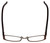 Via Spiga Designer Reading Glasses Lustria-550 in Brown 52mm