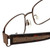 iStamp Designer Eyeglasses XP601M-183 in Brown 52mm :: Rx Single Vision