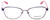 Versace Designer Eyeglasses 1221-1347-54 in Pink 53mm :: Custom Left & Right Lens