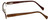 Moda Vision Designer Eyeglasses E3108-BRN in Brown 49mm :: Custom Left & Right Lens