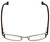 Moda Vision Designer Eyeglasses E3108-BRN in Brown 49mm :: Custom Left & Right Lens