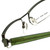 Moda Vision Designer Eyeglasses E3108-GRN in Green 49mm :: Custom Left & Right Lens