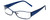 Moda Vision Designer Eyeglasses FG6501E-BLU in Blue 53mm :: Custom Left & Right Lens