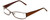 Moda Vision Designer Eyeglasses FG6501E-BRN in Brown 53mm :: Custom Left & Right Lens