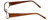 Moda Vision Designer Eyeglasses FG6501E-BRN in Brown 53mm :: Custom Left & Right Lens