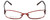 Moda Vision Designer Eyeglasses FG6501E-RED in Red 53mm :: Custom Left & Right Lens