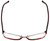 Moda Vision Designer Eyeglasses FG6501E-RED in Red 53mm :: Custom Left & Right Lens