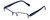 Moda Vision Designer Eyeglasses E3108-BLU in Blue 49mm :: Rx Single Vision