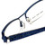 Moda Vision Designer Eyeglasses E3108-BLU in Blue 49mm :: Rx Single Vision