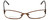 Moda Vision Designer Eyeglasses FG6501E-BRN in Brown 53mm :: Rx Single Vision