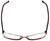 Moda Vision Designer Eyeglasses FG6501E-RED in Red 53mm :: Rx Single Vision